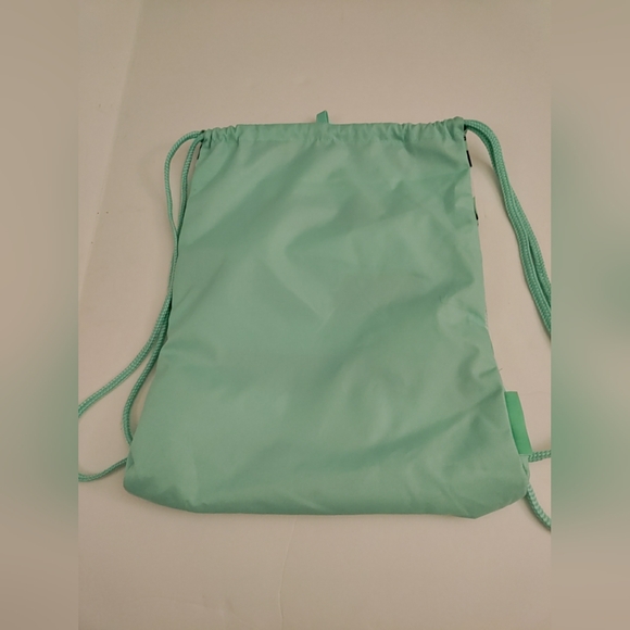 Gecko brands Turtles Drawstring Backpack & wallet Beach Bag Sz 18" x 14" Canvas - Picture 3 of 6